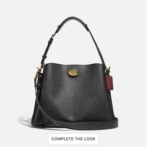 Coach Willow Shoulder Bag - Black